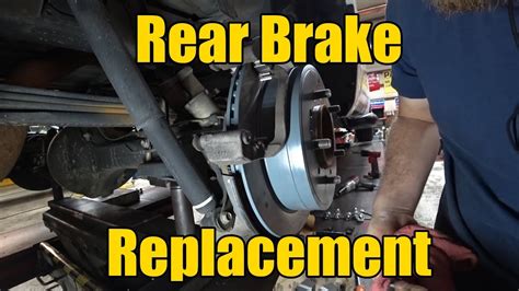 Toyota Camry Rear Brake Replacement