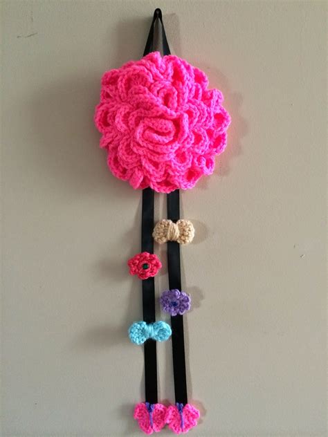 Crocheted Hair Accessories