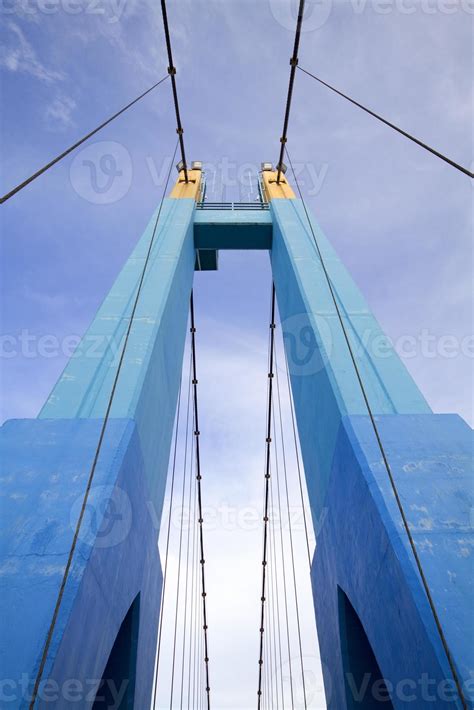 Rope bridge 1267722 Stock Photo at Vecteezy