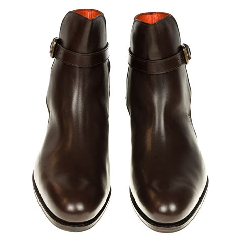 JODHPUR BOOT IN BROWN BOX-CALF