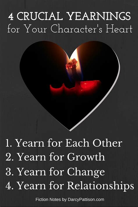 4 Crucial Yearnings to Enrich and Deepen Your Characters