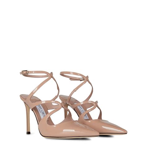 Jimmy Choo Azia Pumps Women Stiletto Heels Flannels