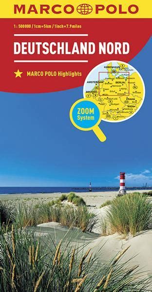 Marco Polo Regionalkarte Deutschland Nord Karte Von