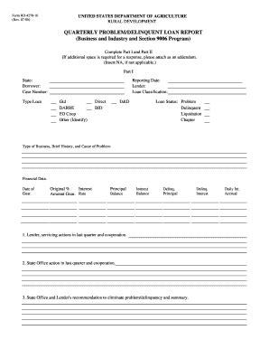 Fillable Online Forms Sc Egov Usda Form RD 4279 16 Fax Email Print