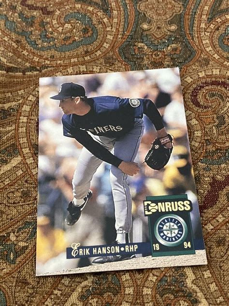 1994 Donruss 211 Erik Hanson EBay