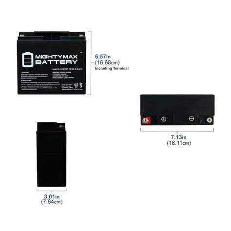 V Ah Sla Replacement Battery For Ritar Rt Off