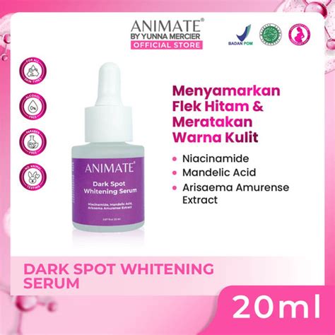 Promo Animate Dark Spot Whitening Serum 20 Ml Kab Bogor Animate