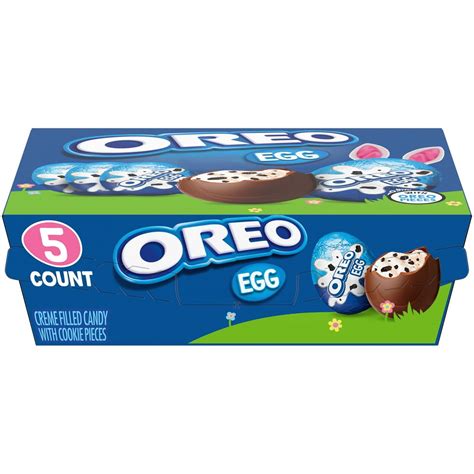 OREO Easter Chocolate Candy Eggs 5, 1.09 Oz. Eggs - Walmart.com ...