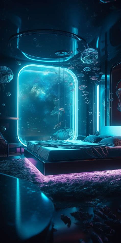 Pin By Antarik Fox On Interior Design Cyberpunk House Futuristic