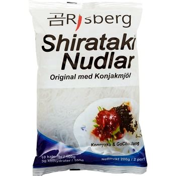 Shirataki Nudlar G Risberg Import Handla Mat Online Fr N Din