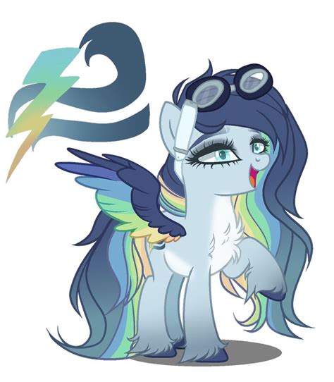 Next Gen Oc Adoptable Rainbow Dash X Soarin By Gihhbloonde On