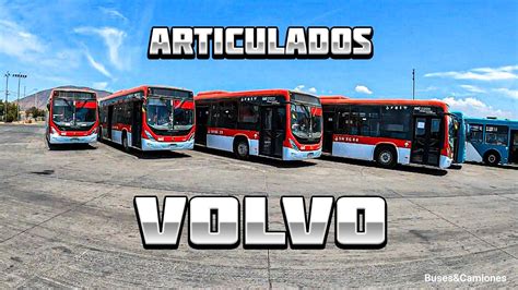 Articulados Volvo Nuevos Buses Transantiago Rbu Youtube