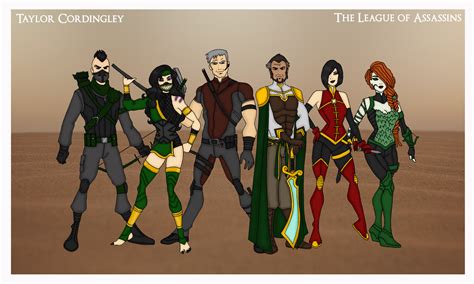 My Dcu League Of Assassins Redesigned By Femmes Fatales On Deviantart