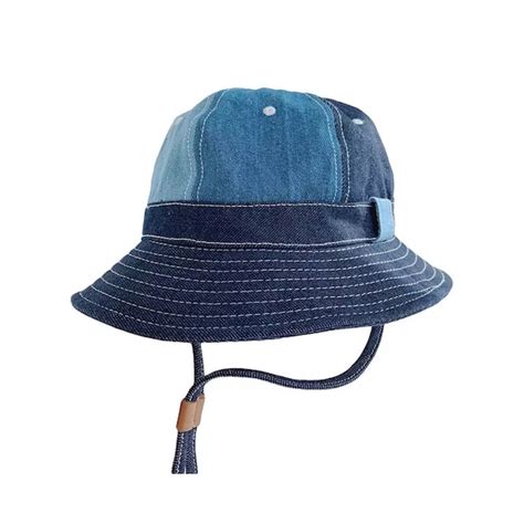 Patchwork Bucket Hat Etsy