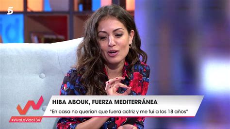 Hiba Abouk desvela cómo y cuándo se escapó de casa de sus padres