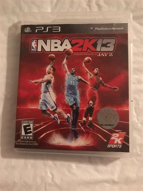 Nba K Sony Playstation Ps Video Game Complete Basketball