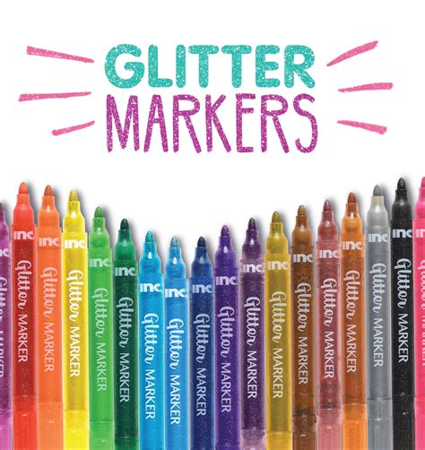 Glitter Markers Peachtree Playthings