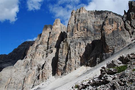 Lichtenfelser Steig Piz Lech Dlacè 3009 m Piz Boè 3152 m Val