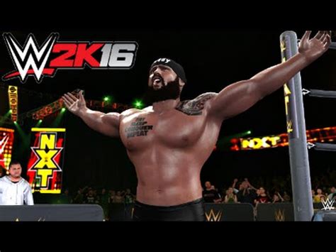 WWE 2K16 My Career 2nd Match PS4 Gameplay YouTube