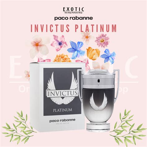 Paco Rabanne Invictus Platinum Edp 100ml Exotic One Stop Perfume Shop