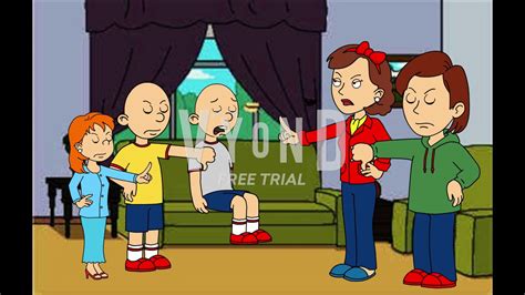 Classic Caillou Gets Groundedmodern Caillou And Rosie Get Ungrounded