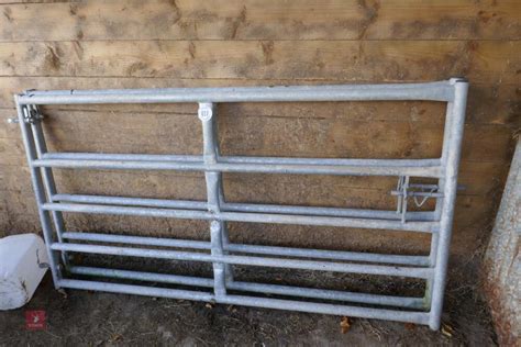 2 7 Galvanised Heavy Duty Cattle Gates