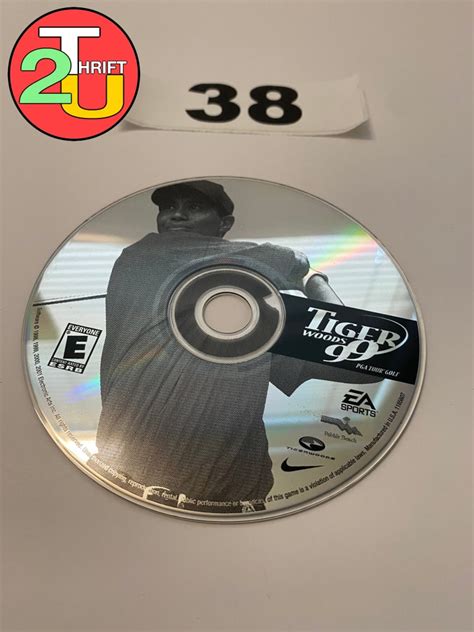 Pc Disc Tiger Woods 99 Pga Tour Video Game Thrift2u