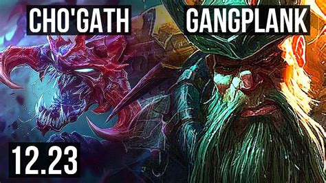 Cho Gath Vs Gangplank Top Games M Mastery