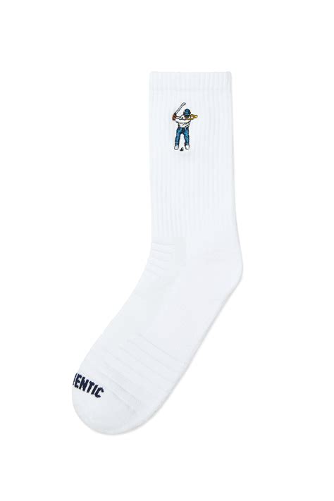 Eastside Golf Calf Height Logo Socks White