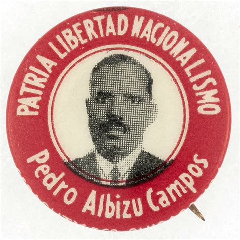 Hake S PUERTO RICO INDEPENDENCE MOVEMENT LEADER PEDRO ALBIZU CAMPOS