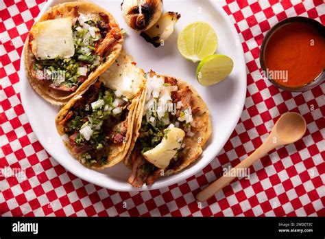 Tacos Al Pastor Also Known As Tacos De Trompo They Are The Most