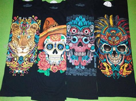 Venta Playeras Calaveras Mexicanas En Stock