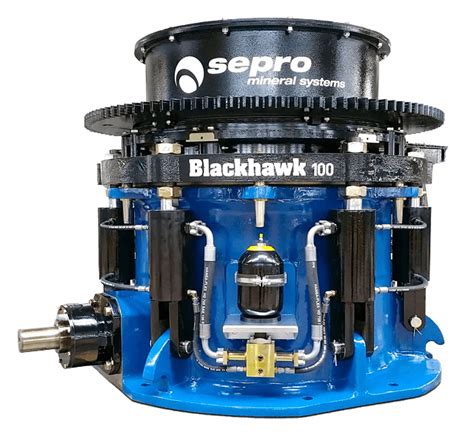 Sepro Touts Blackhawk 100 Cone Crusher Rock Products Magazine