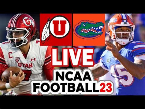 Utah At Florida 2022 Week 1 Simulation NCAA 14 W Updated Rosters