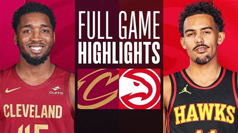 Atlanta Hawks Vs Cleveland Cavaliers Full Game Highlights Jan