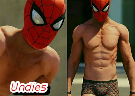 Marvel Spider Man Ps4 Underwear Suit Jujapark