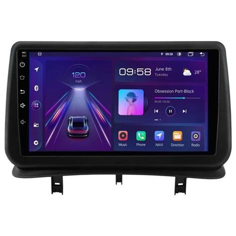 AWESAFE Autoradio Android 12 Pour Renault Clio III 2005 2014 Avec 1Go