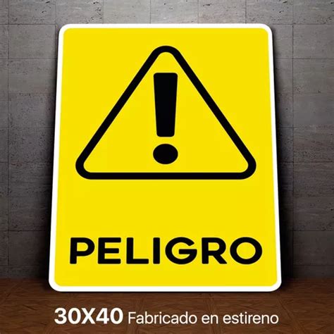 Señalamiento Precaucion Peligro 30x40 Meses Sin Intereses