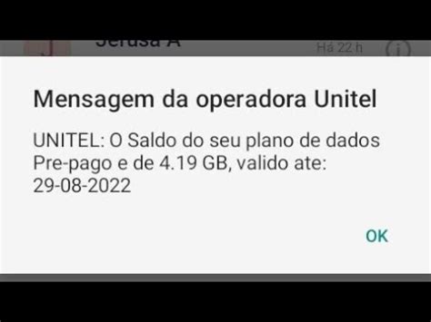 Como Ter Saldo Gr Tis Na Unitel Youtube