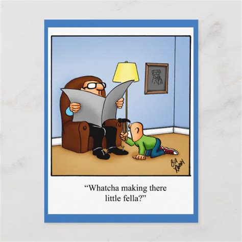 funny thinking   humor postcard zazzle