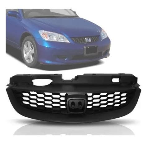 Grade Dianteira Honda Civic Coupe 2004 2005 2006 Colmeia