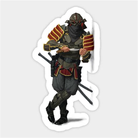 Cyberpunk Samurai - Cyberpunk - Sticker | TeePublic