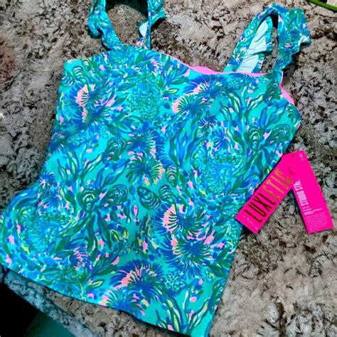 Lilly Pulitzer Tops Nwt Lilly Pulitzer Luxletic Maribo Bra Tank