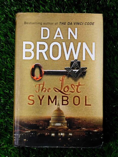 THE LOST SYMBOL By DAN BROWN Hardbound Preloved W Bookmark