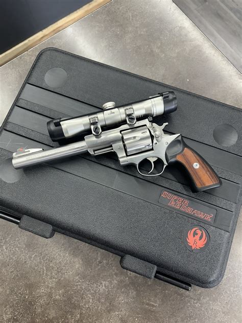 Ruger Super Red Hawk Mag Inch Double Action Revolver W Scope