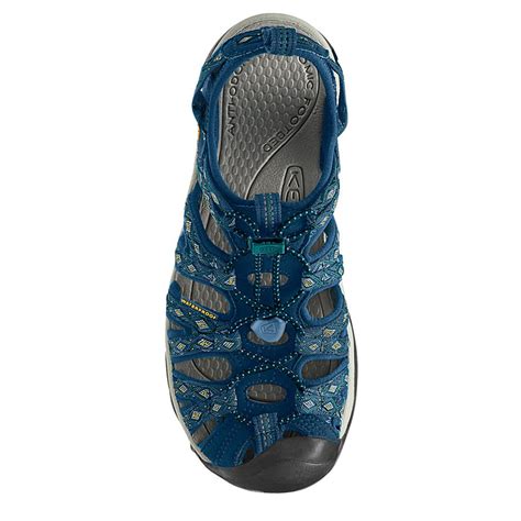 Keen Whisper Womens Navy Blue Water Resistant Walking Outdoors Slip On