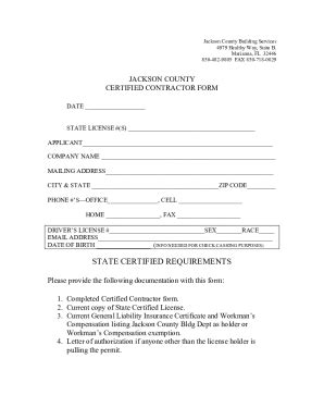 Fillable Online Certified License Registration Form Doc Fax Email Print