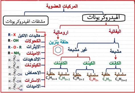 مخطط تفاعلات الكيمياء العضوية تعرف على علم الكيمياء