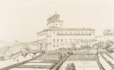 Vue de la villa Médicis à Rome L histoire par l image