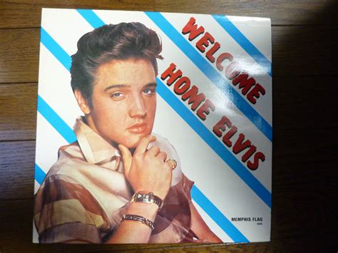 Yahoo オークション Elvis Presley Welcome Home Elvis LP